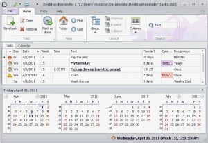 Desktop Reminder