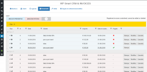 WP Smart CRM Invoices