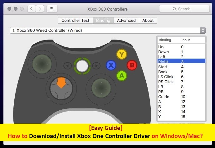 Reinstall Xbox One Controller Driver on Windows/Mac