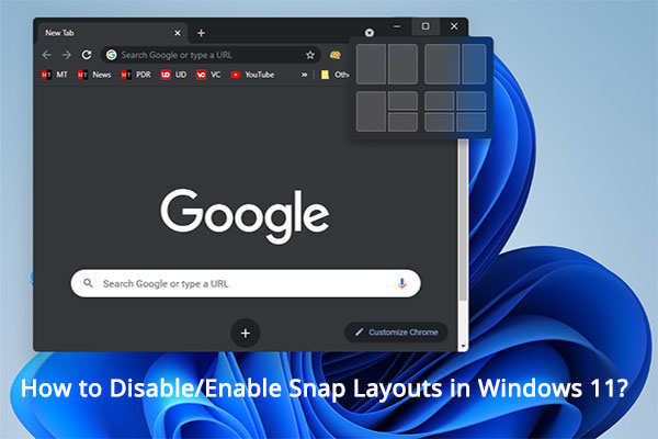 How to Turn Off Snap Layouts in Windows 11