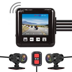 Best Motorcycle Dash Cam: VSYSTO Waterproof Dash Cam 