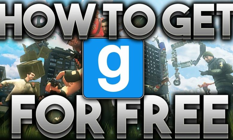 Download Gmod free Garry’s Mod 2021 (Updated)