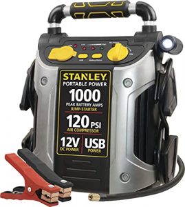 Best Portable Jump Starter and Air Compressor: STANLEY J5C09