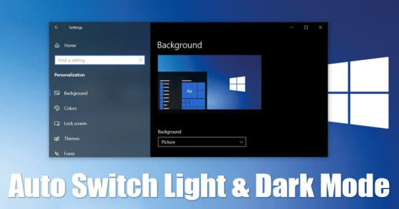 Auto Switch Light & Dark Theme in Windows 11