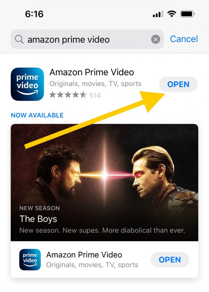 Install Amazon Prime Video