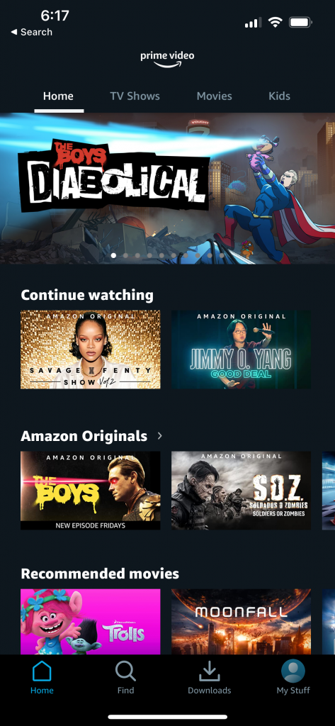 Install Amazon Prime Video