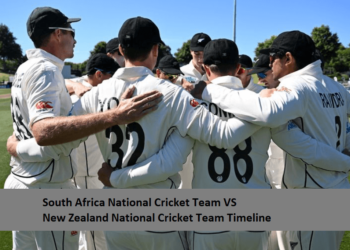 South Africa National Cricket Team VS New Zealand National Cricket Team Timeline